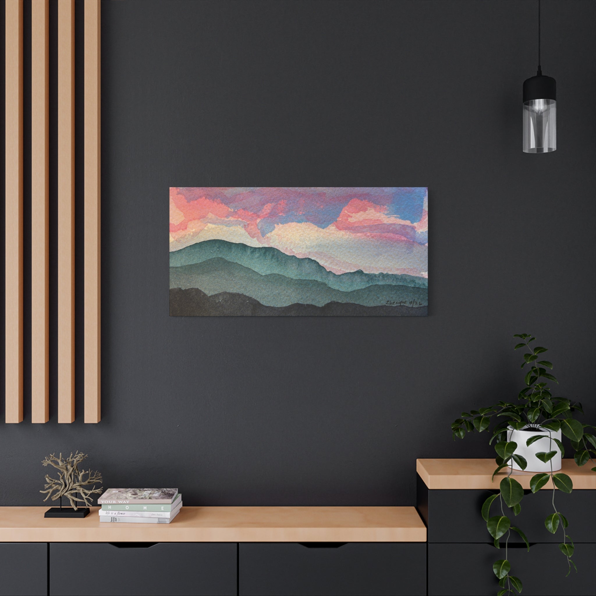 Spring 2026 Vivid a Watercolor Series Canvas