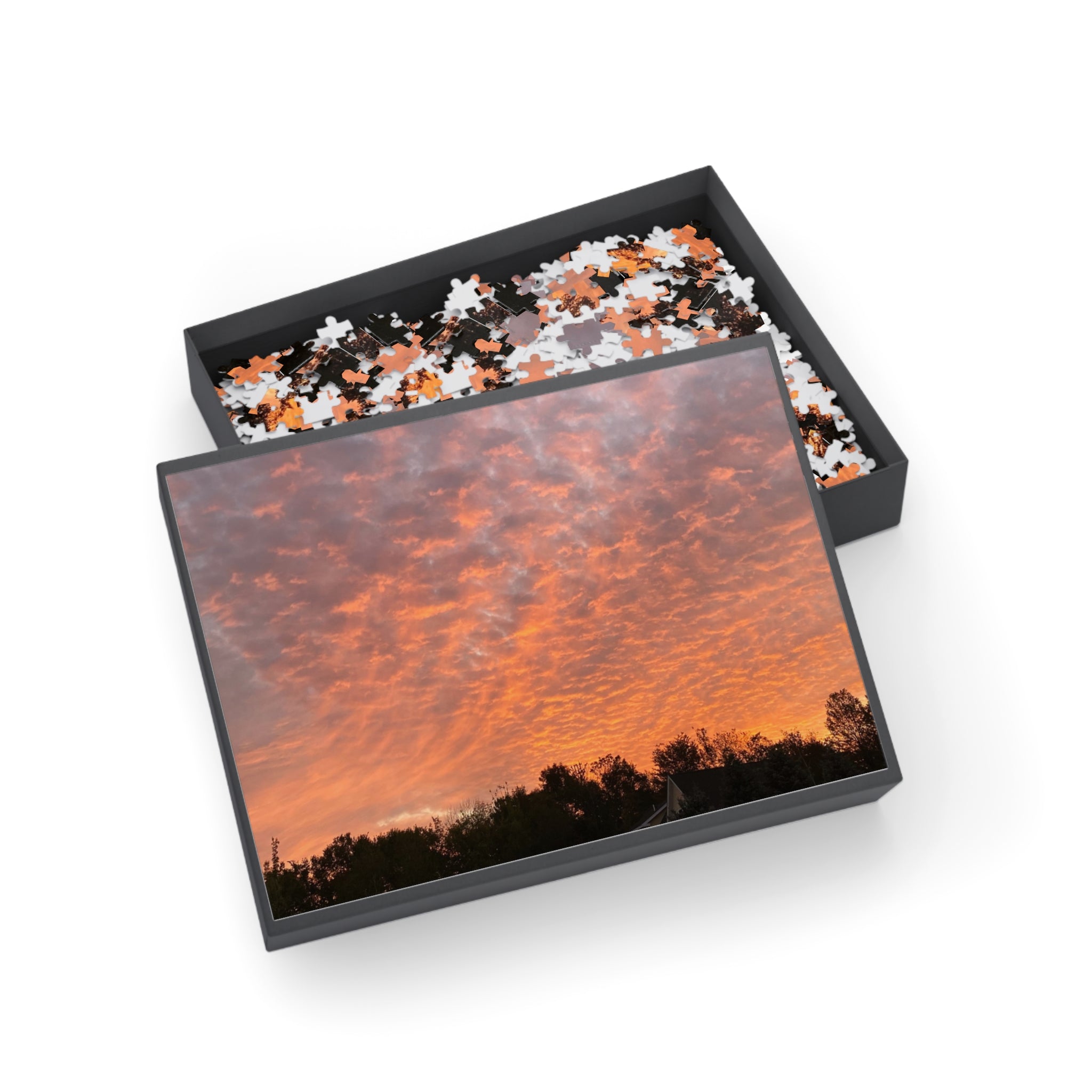 Sunset Sky Puzzle — Scenic Sunset Jigsaw (96/252/500/1000 Pieces)