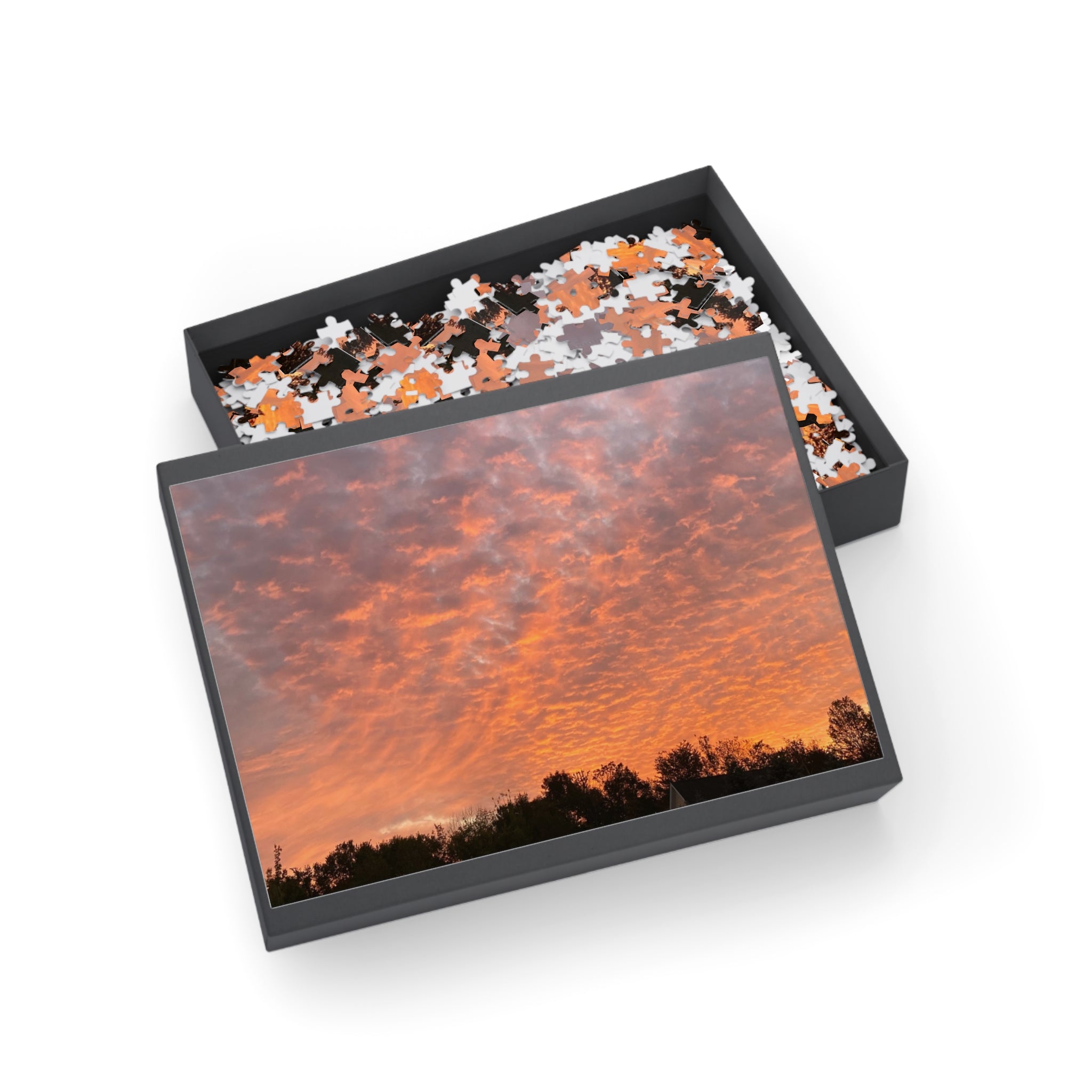 Sunset Sky Puzzle — Scenic Sunset Jigsaw (96/252/500/1000 Pieces)