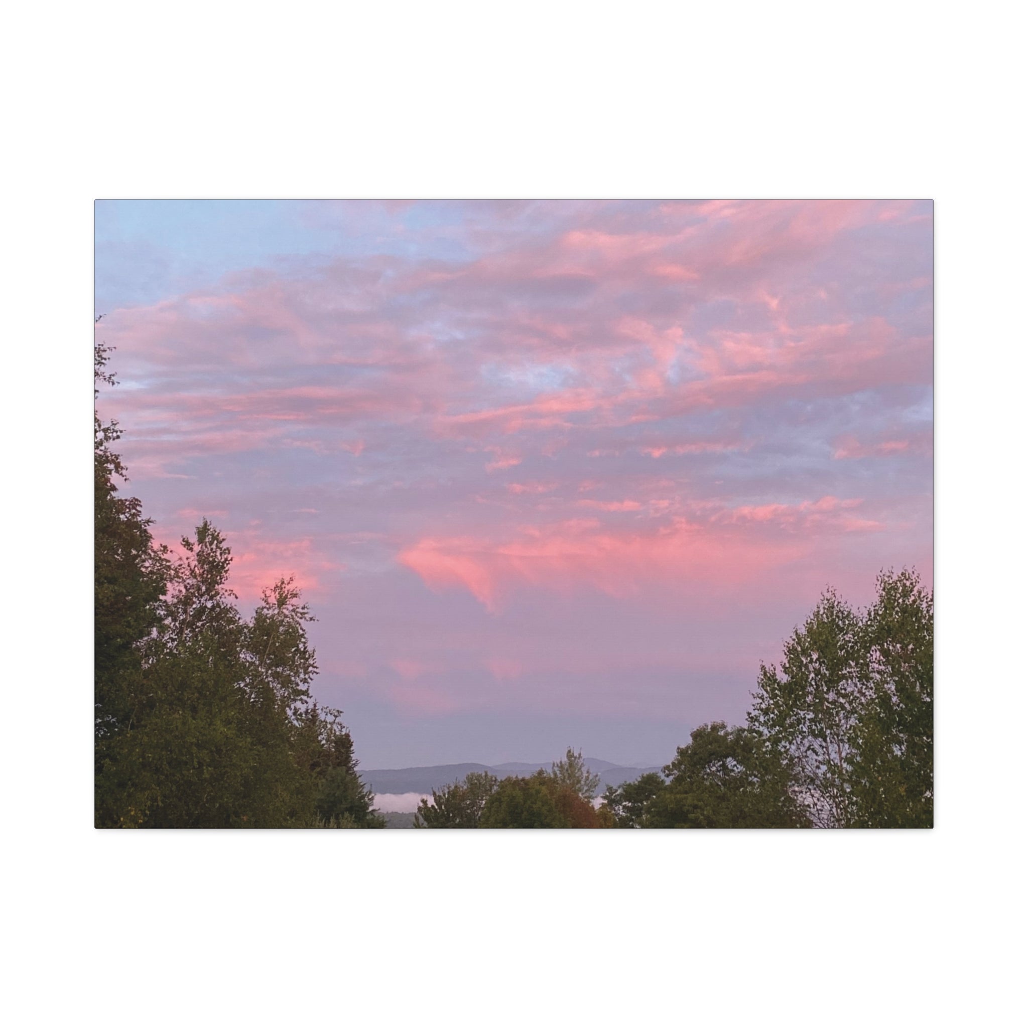 NH Fall 25 Morning Canvas Print