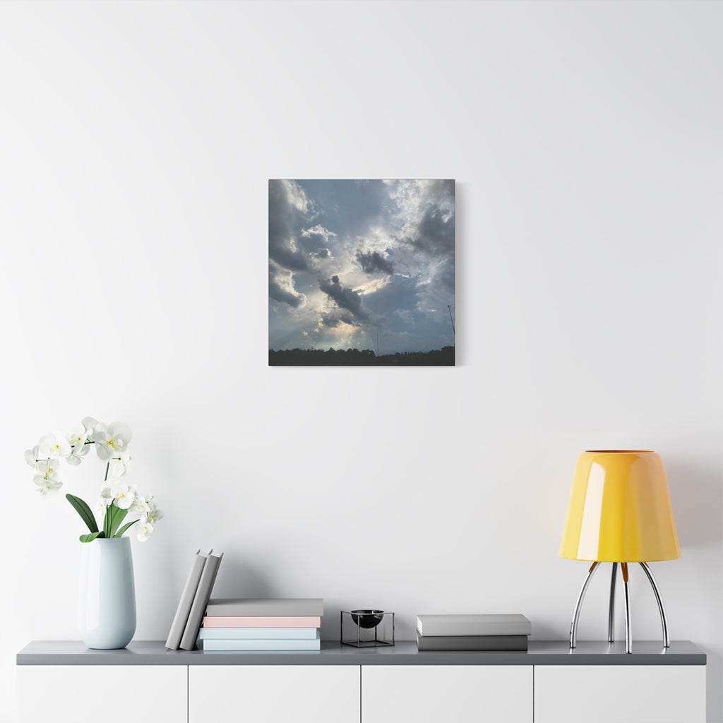 Florida Midday Photo Canvas Print — Matte Stretched Wall Art