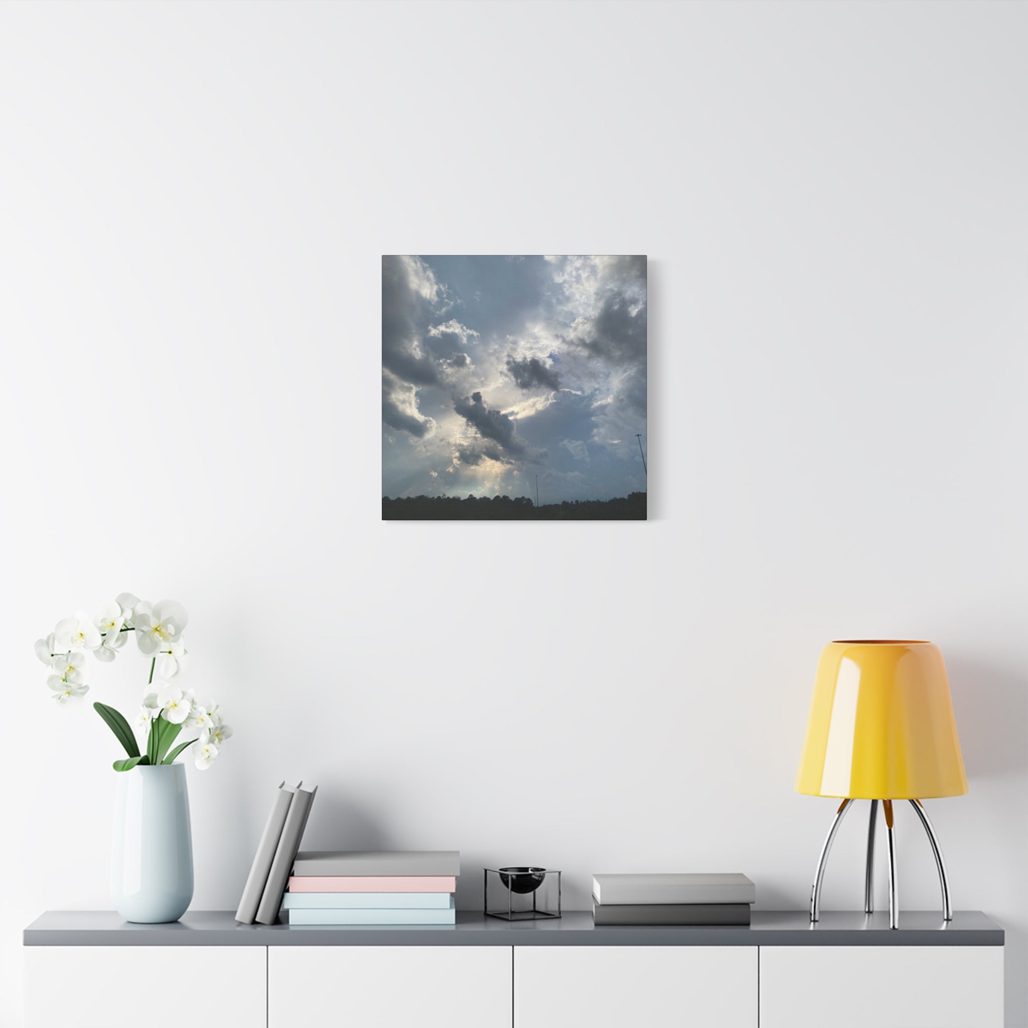 Florida Midday Photo Canvas Print — Matte Stretched Wall Art