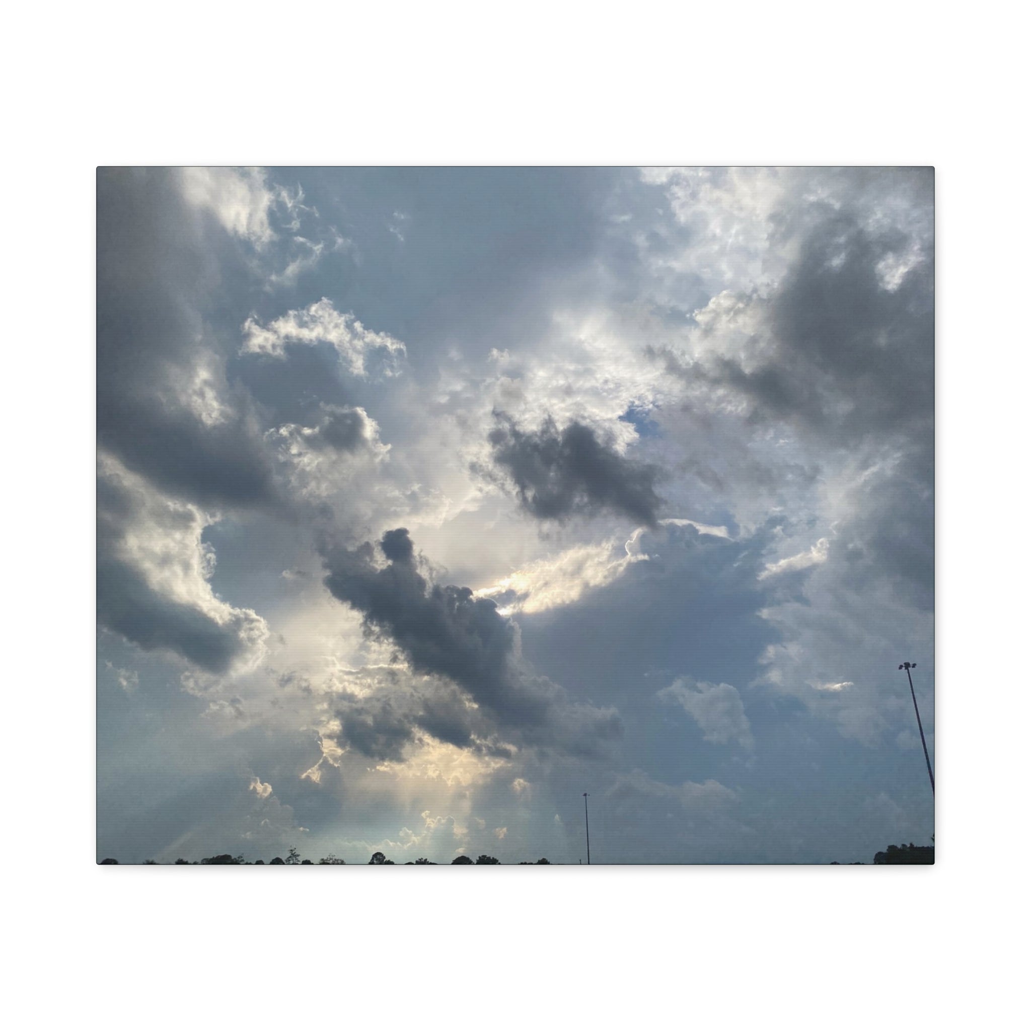 Florida Midday Photo Canvas Print — Matte Stretched Wall Art