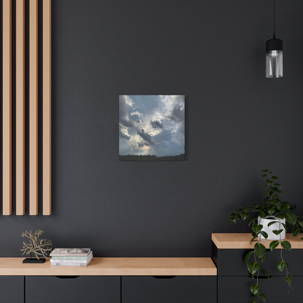 Florida Midday Photo Canvas Print — Matte Stretched Wall Art