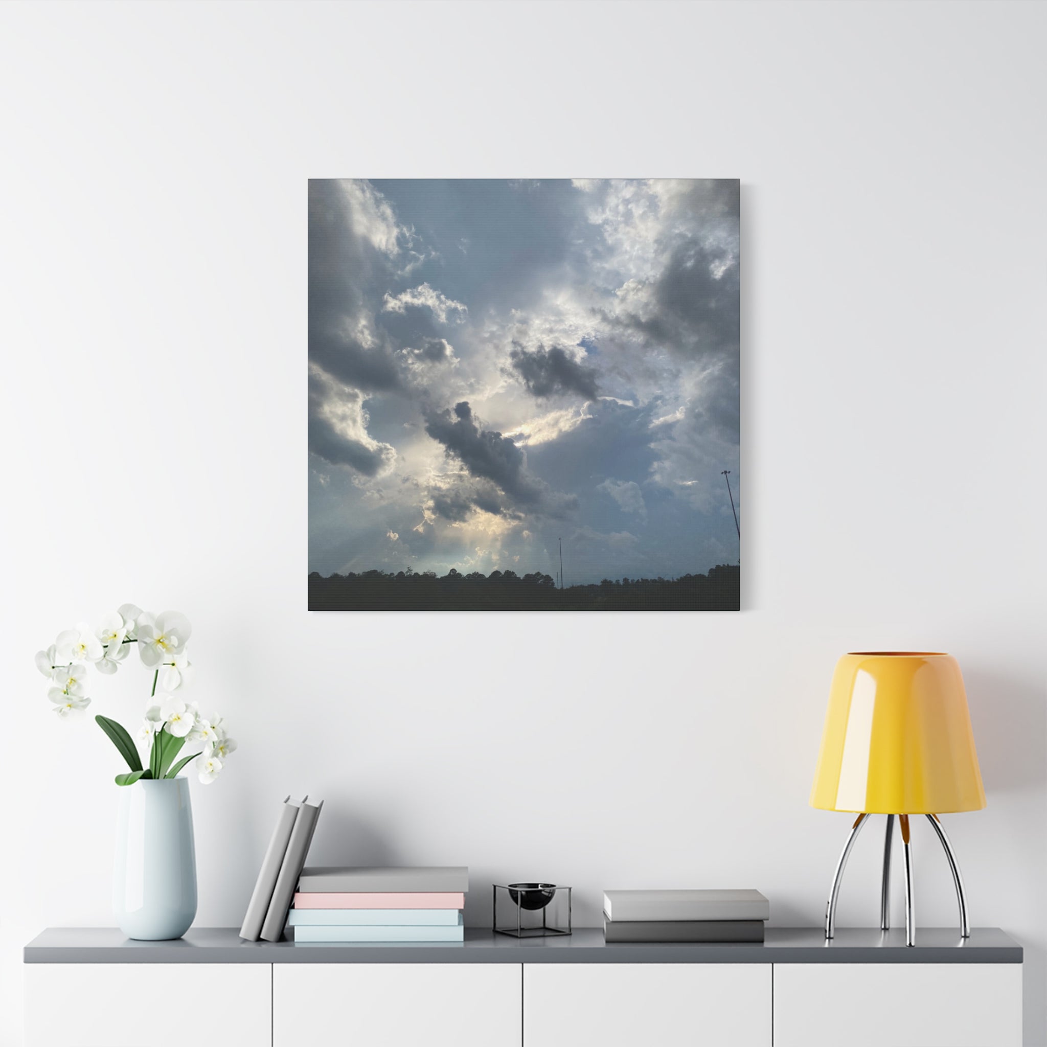 Florida Midday Photo Canvas Print — Matte Stretched Wall Art