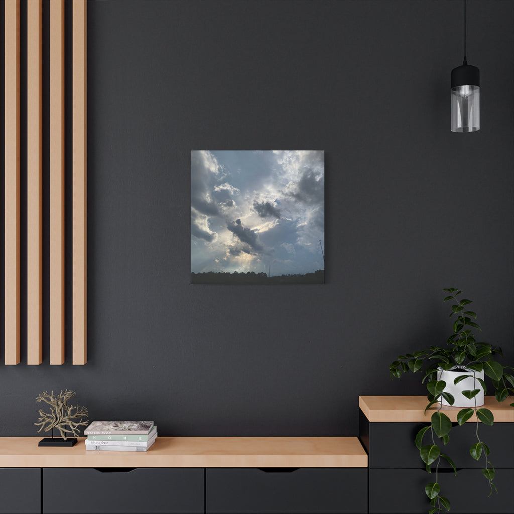 Florida Midday Photo Canvas Print — Matte Stretched Wall Art