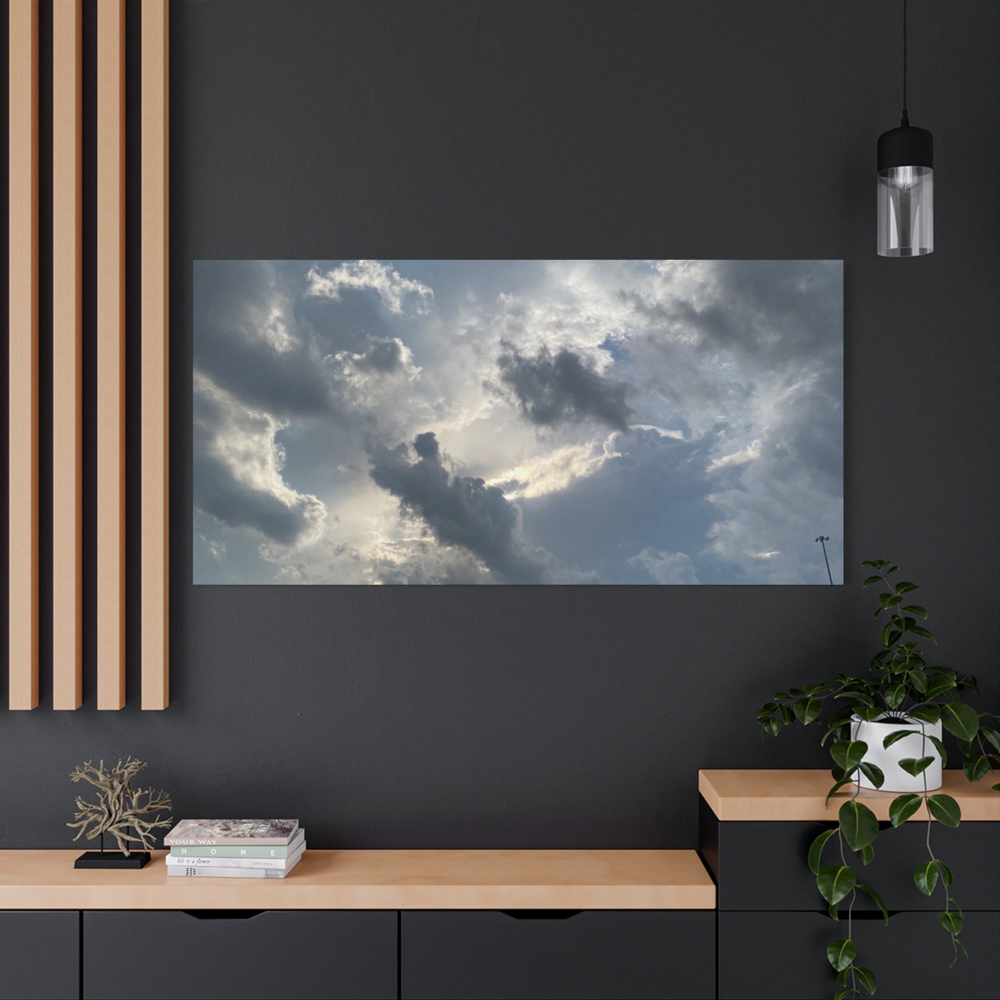 Florida Midday Photo Canvas Print — Matte Stretched Wall Art