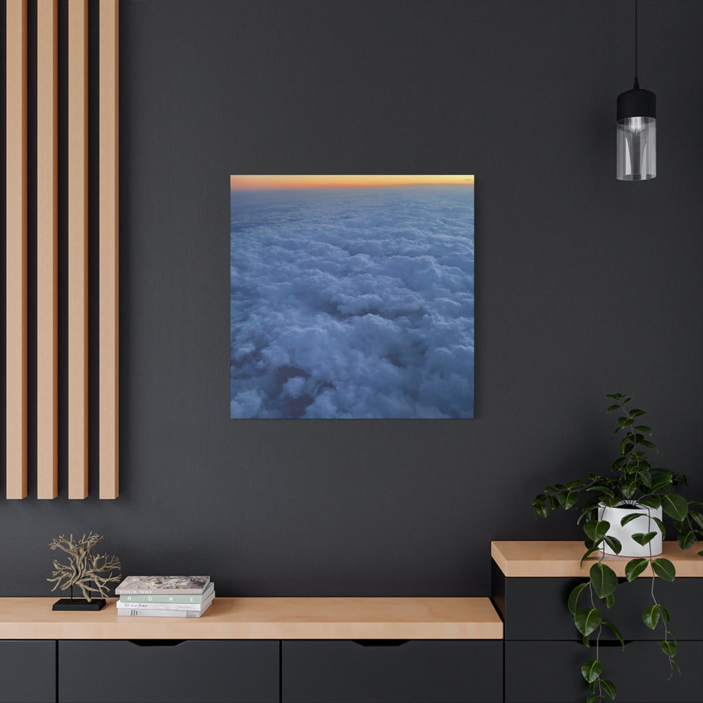 Above the Clouds Sunset Canvas Print