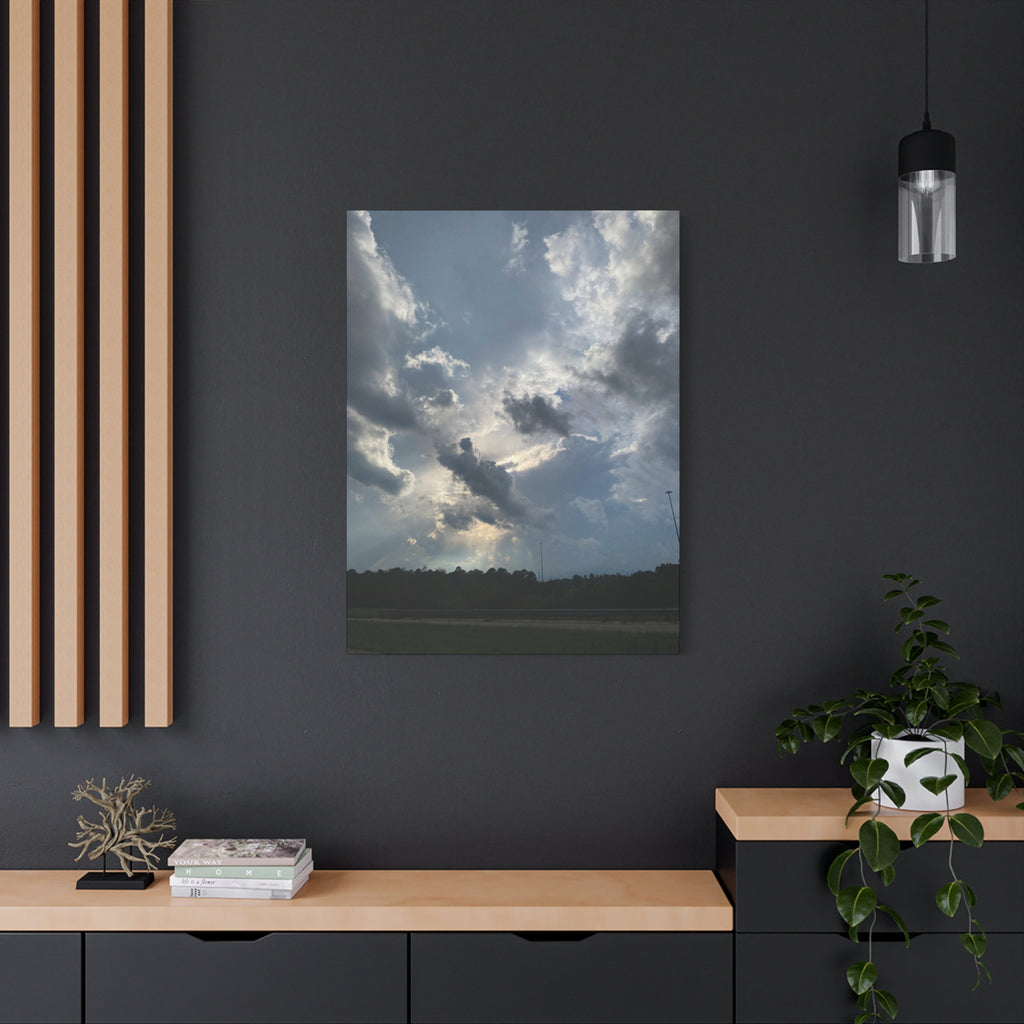 Florida Midday Photo Canvas Print — Matte Stretched Wall Art
