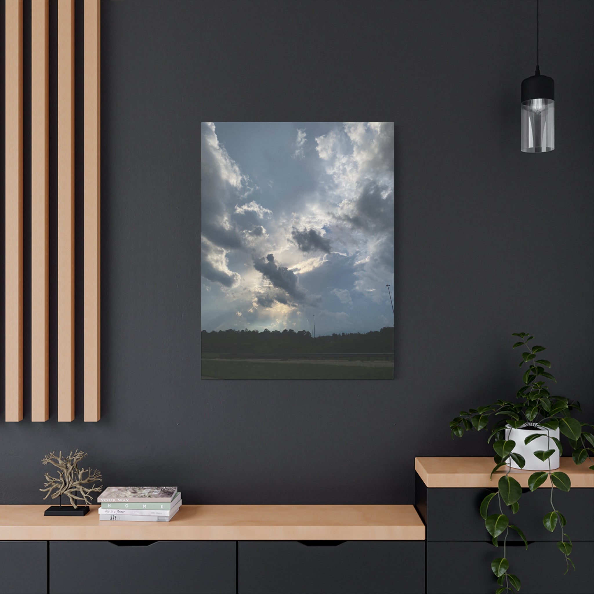 Florida Midday Photo Canvas Print — Matte Stretched Wall Art