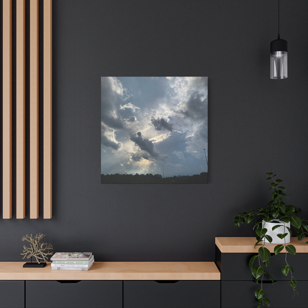 Florida Midday Photo Canvas Print — Matte Stretched Wall Art