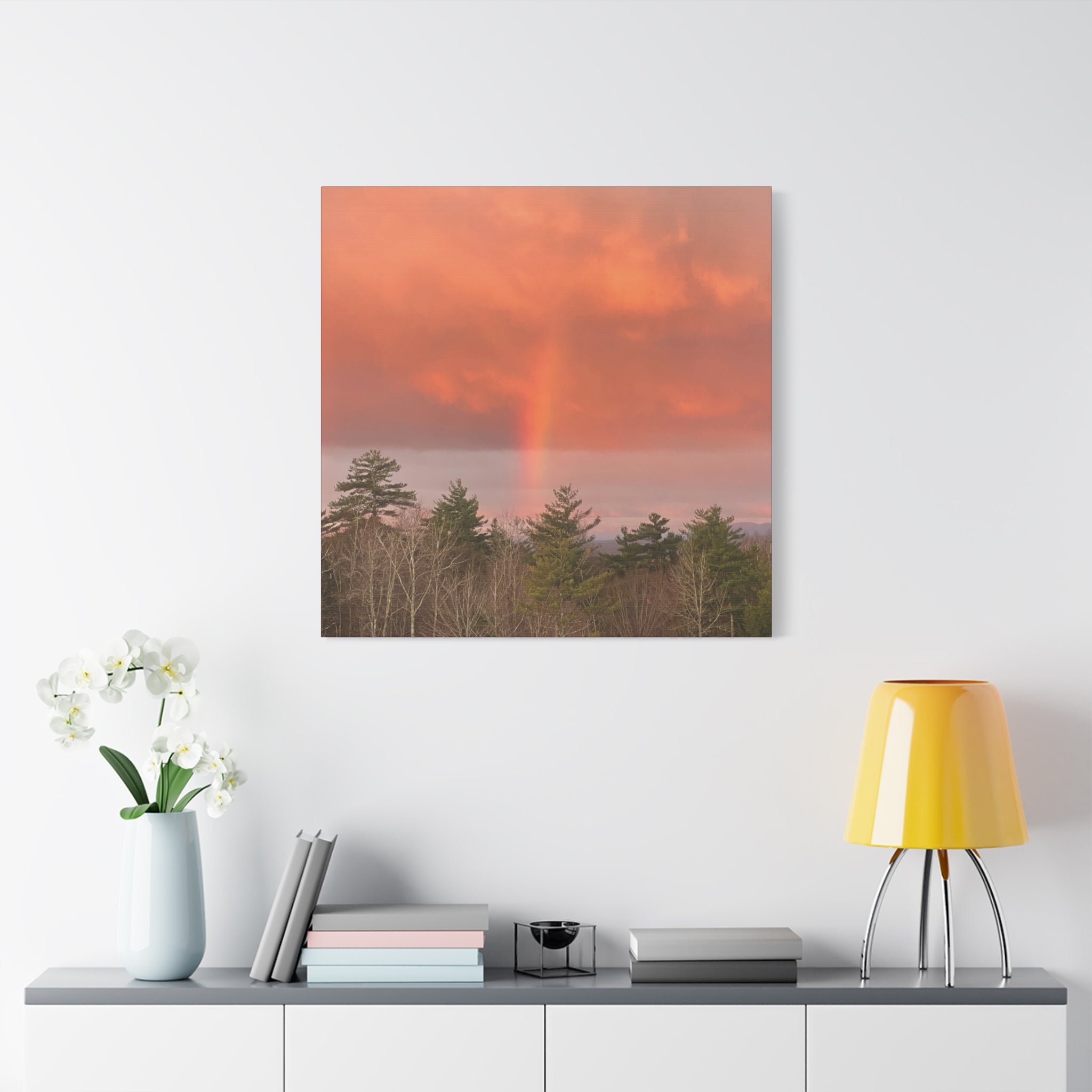 Rainbow b Canvas Print