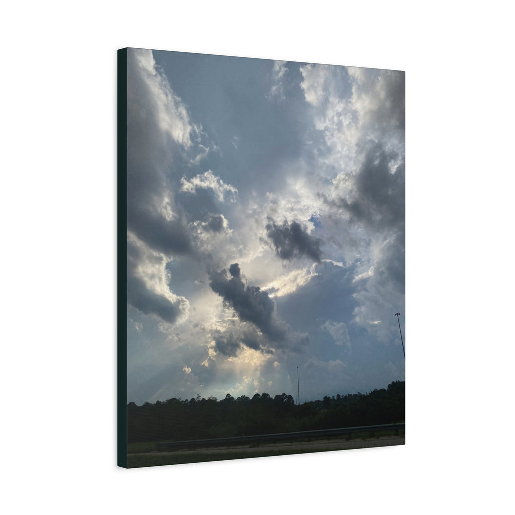 Florida Midday Photo Canvas Print — Matte Stretched Wall Art
