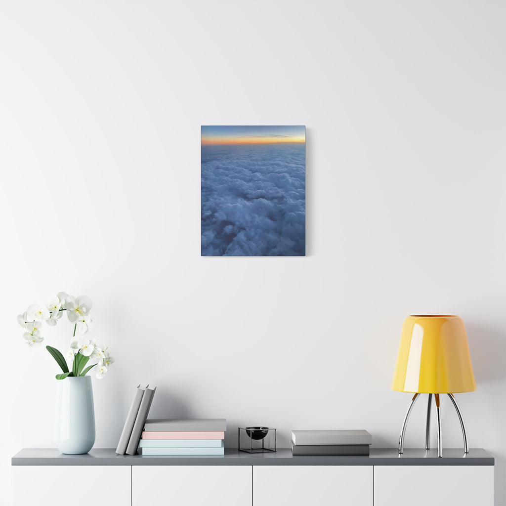 Above the Clouds Sunset Canvas Print