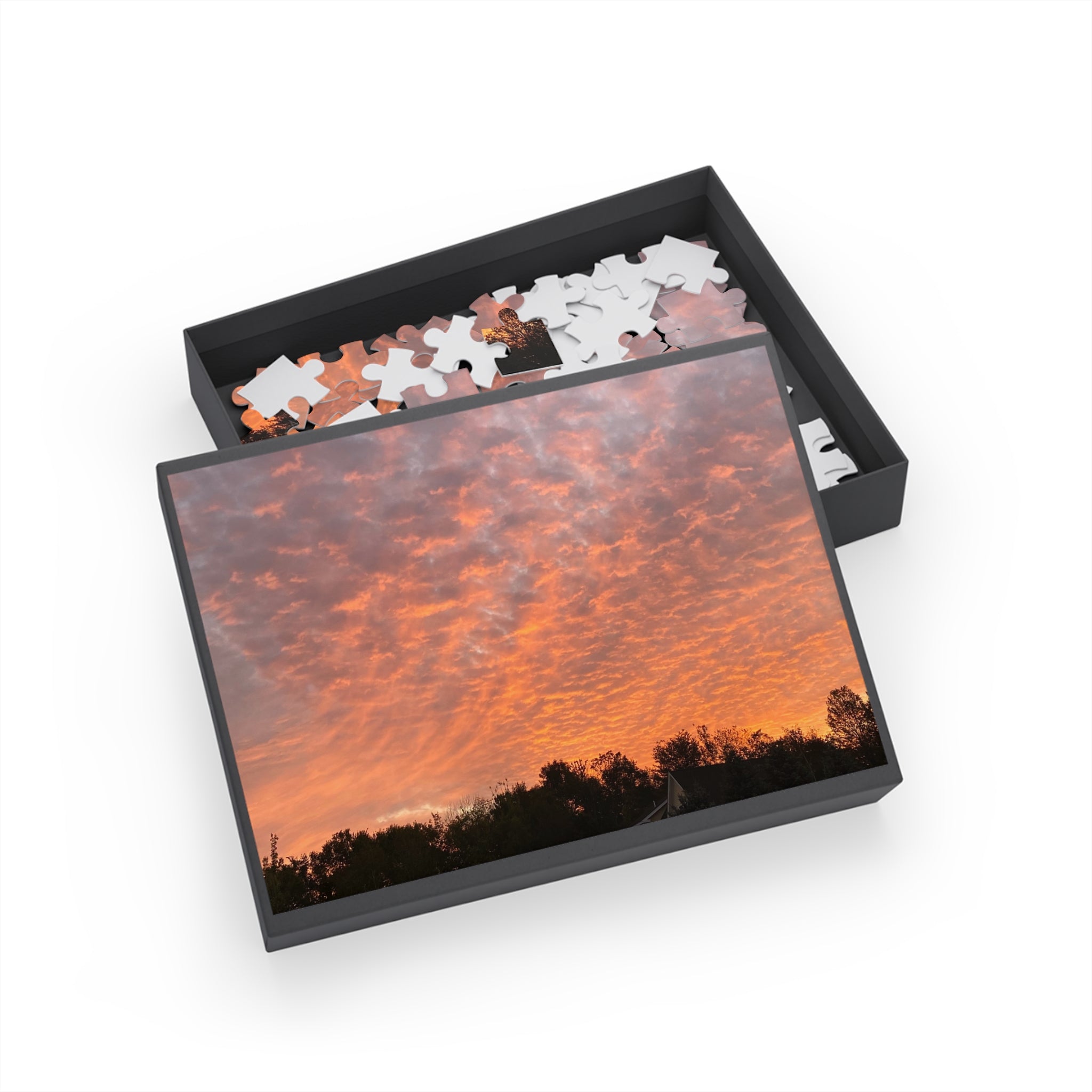 Sunset Sky Puzzle — Scenic Sunset Jigsaw (96/252/500/1000 Pieces)