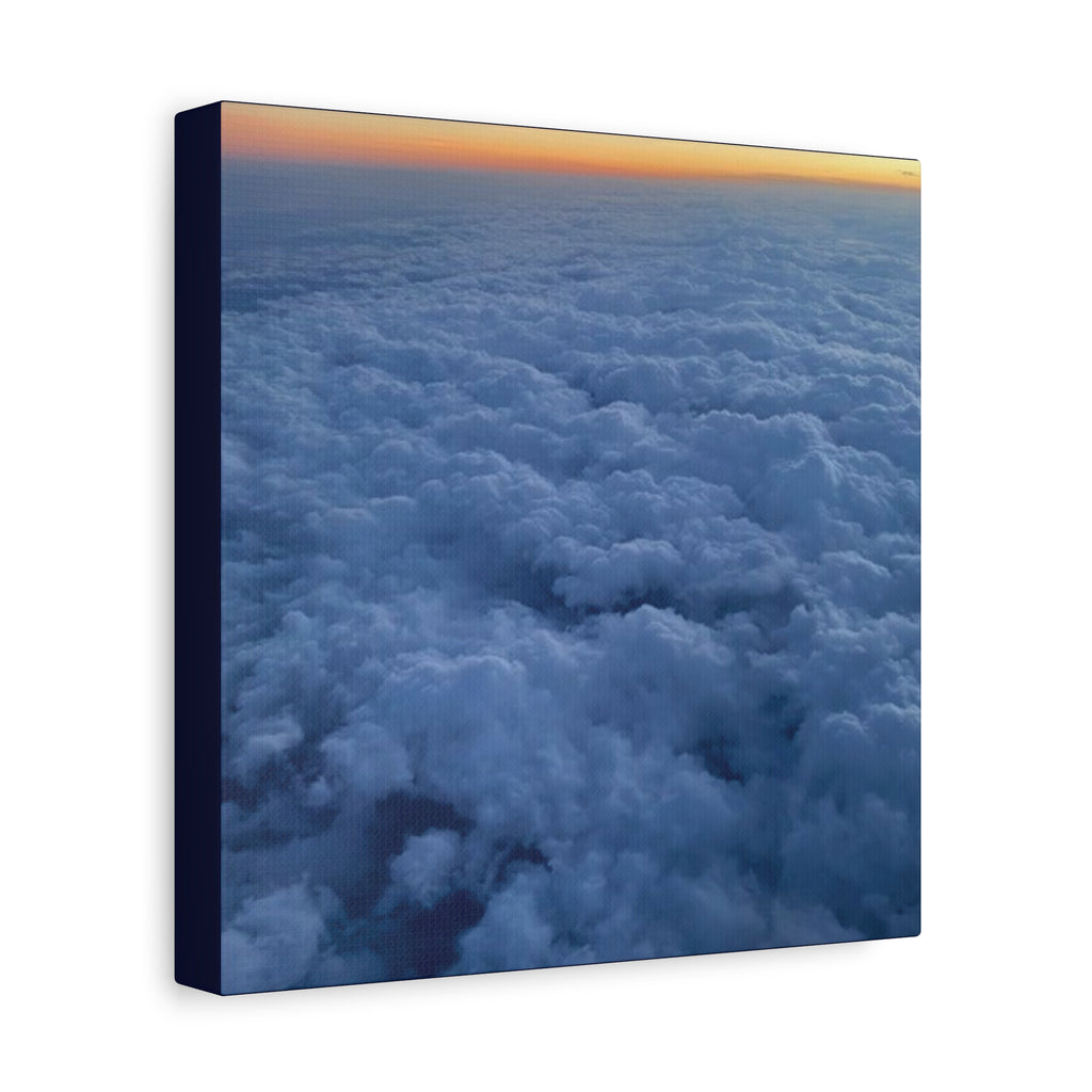 Above the Clouds Sunset Canvas Print