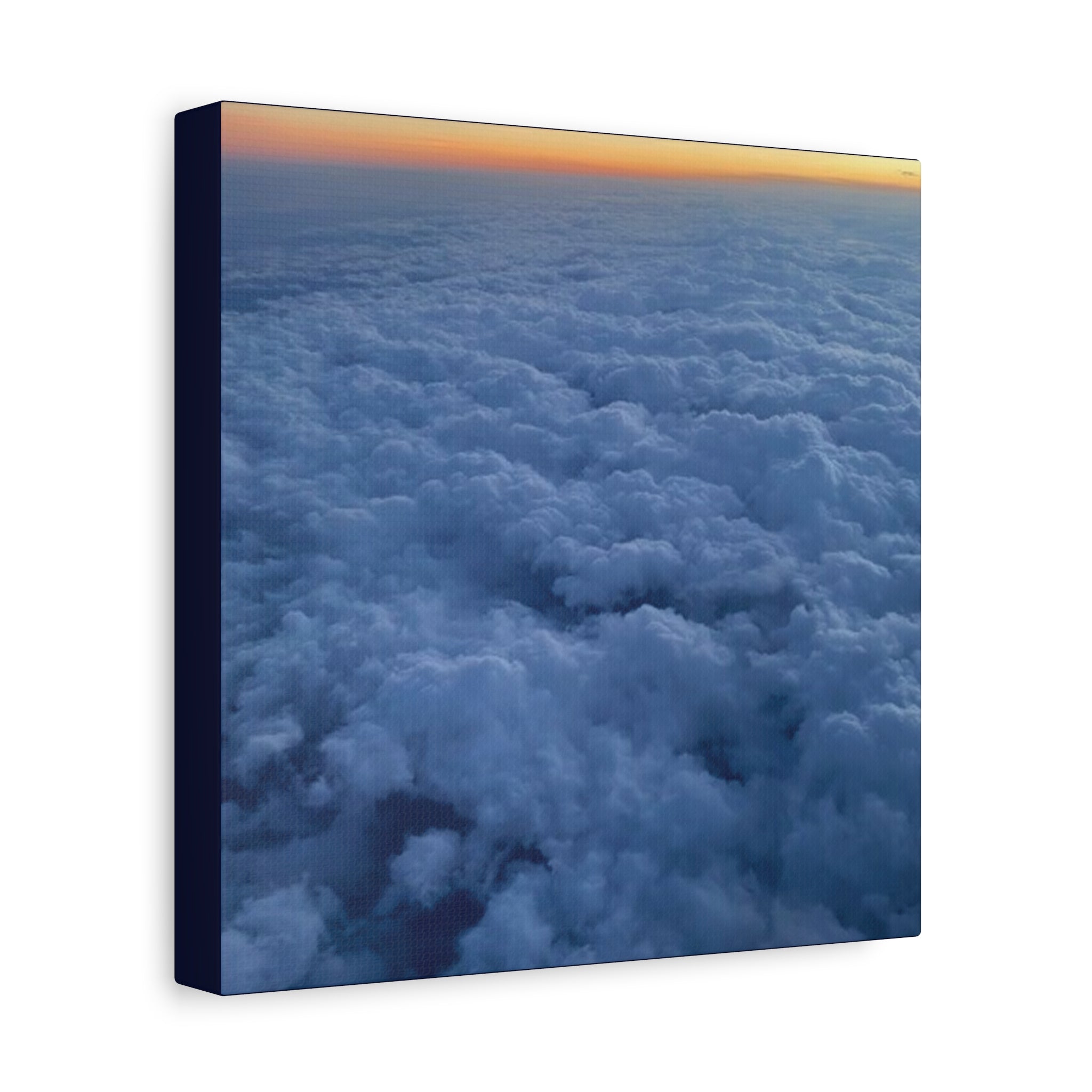 Above the Clouds Sunset Canvas Print