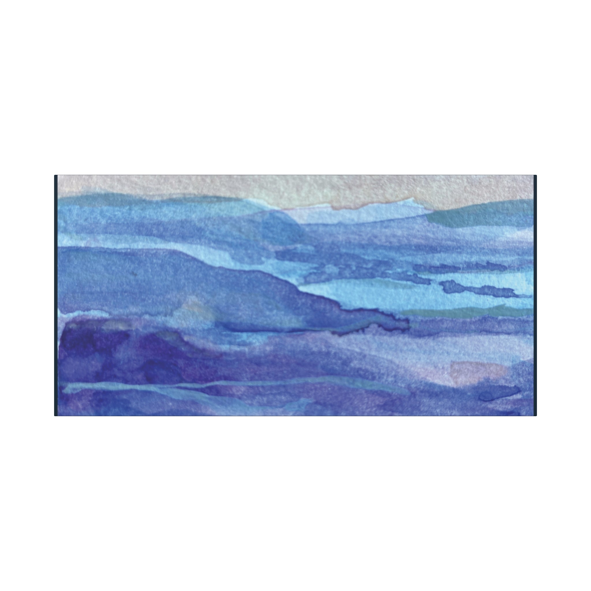 British Columbia Spring 26 mini watercolor Photo Canvas Print — Matte Stretched 1.25" (March 25)