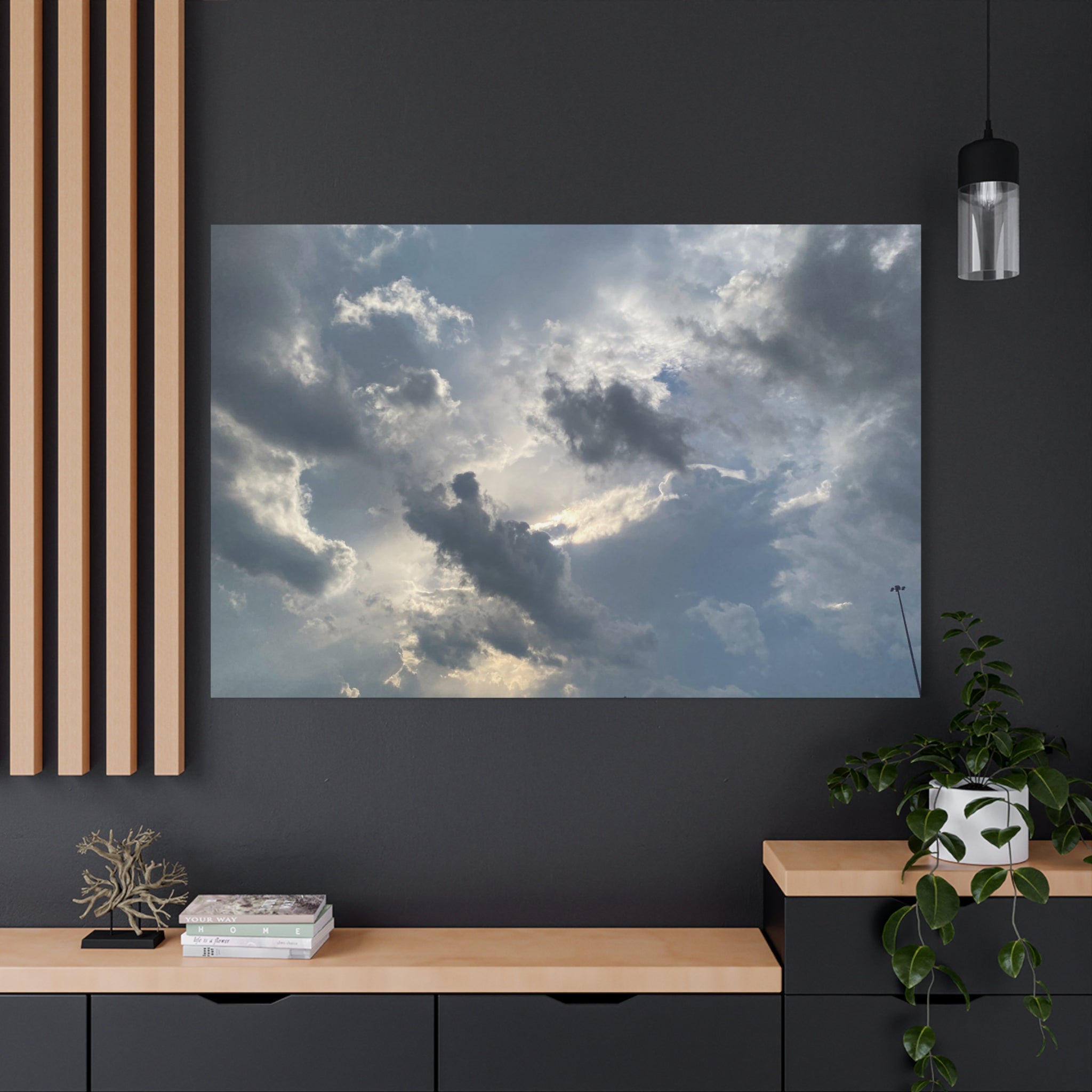 Florida Midday Photo Canvas Print — Matte Stretched Wall Art