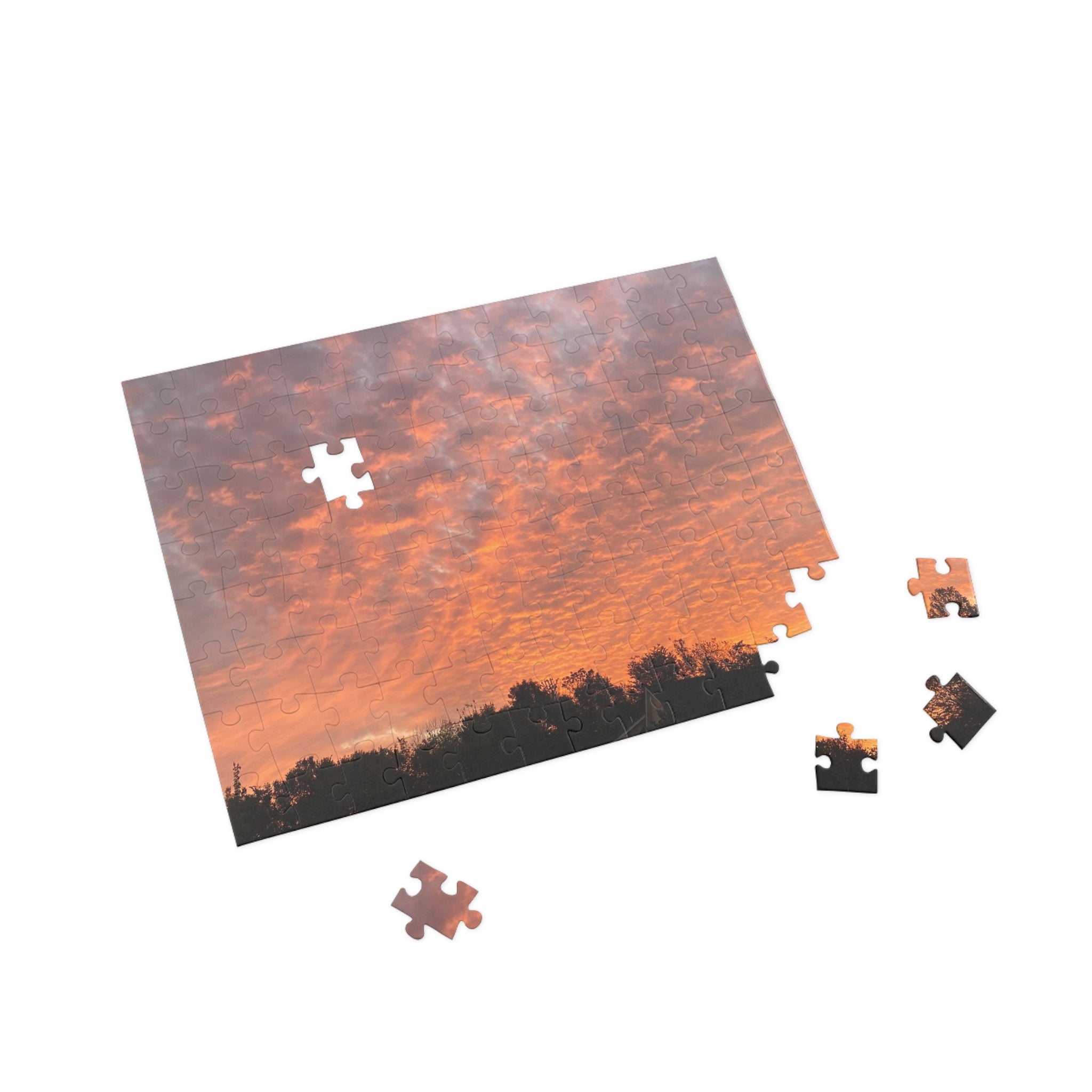 Sunset Sky Puzzle — Scenic Sunset Jigsaw (96/252/500/1000 Pieces)