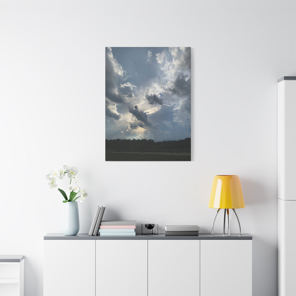Florida Midday Photo Canvas Print — Matte Stretched Wall Art