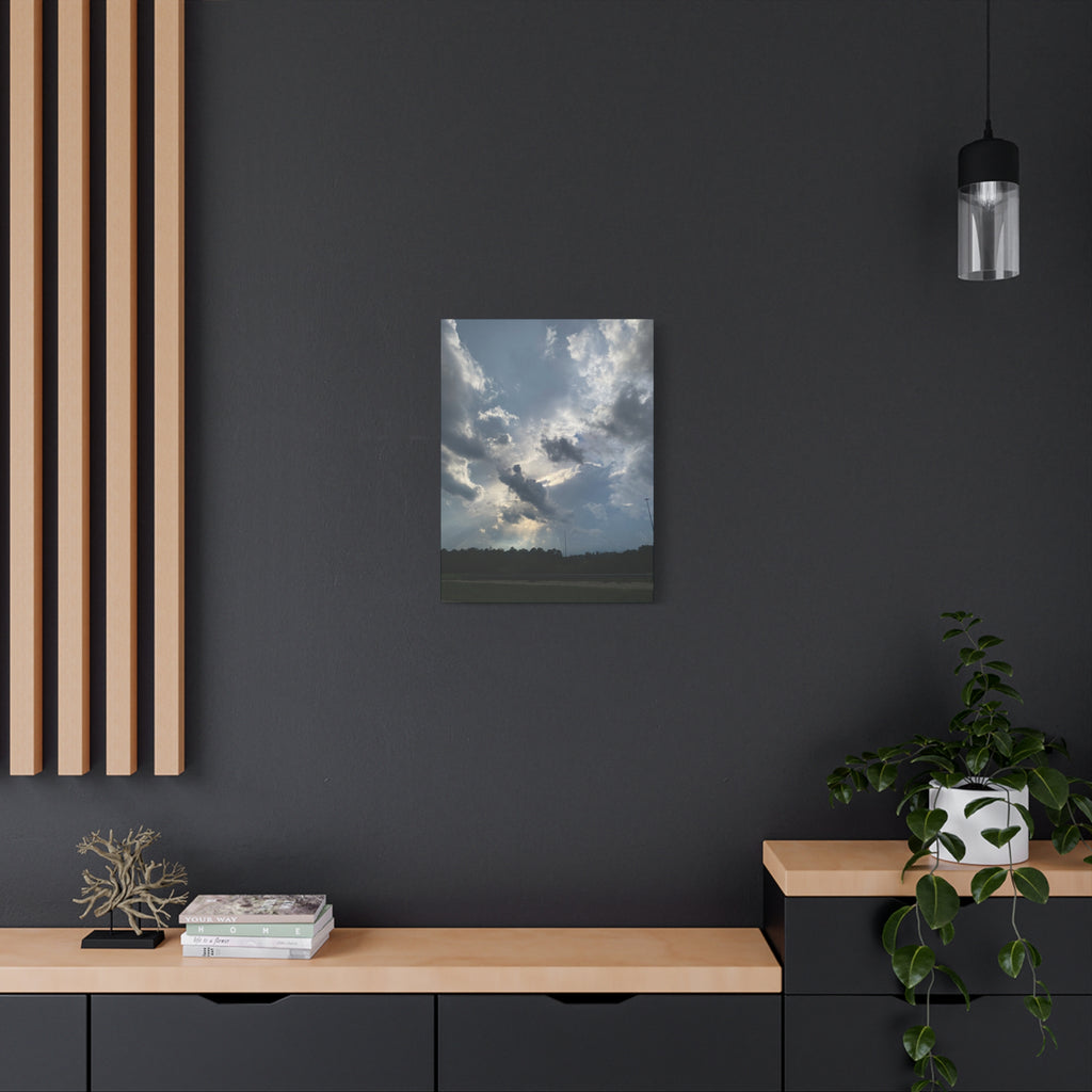 Florida Midday Photo Canvas Print — Matte Stretched Wall Art