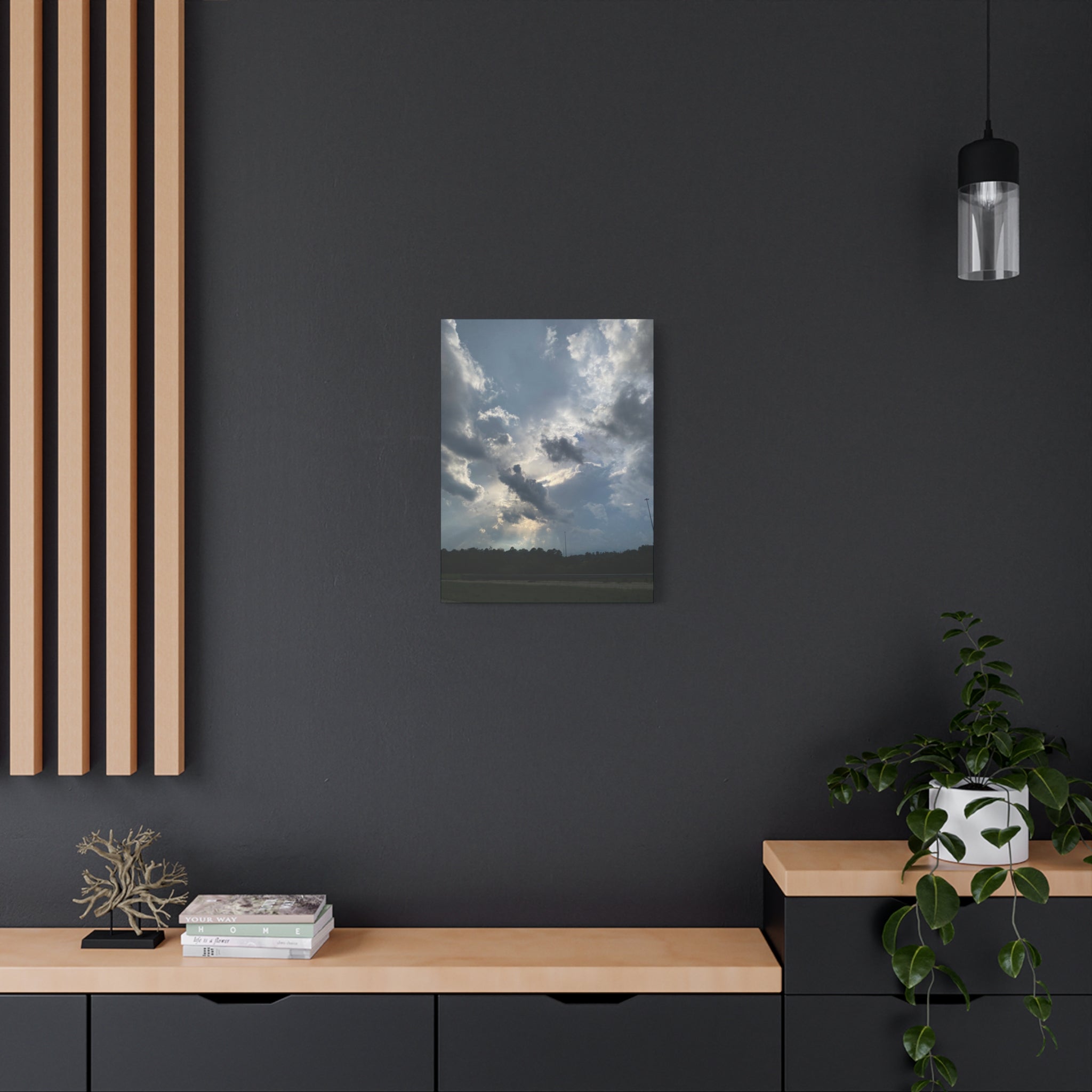 Florida Midday Photo Canvas Print — Matte Stretched Wall Art